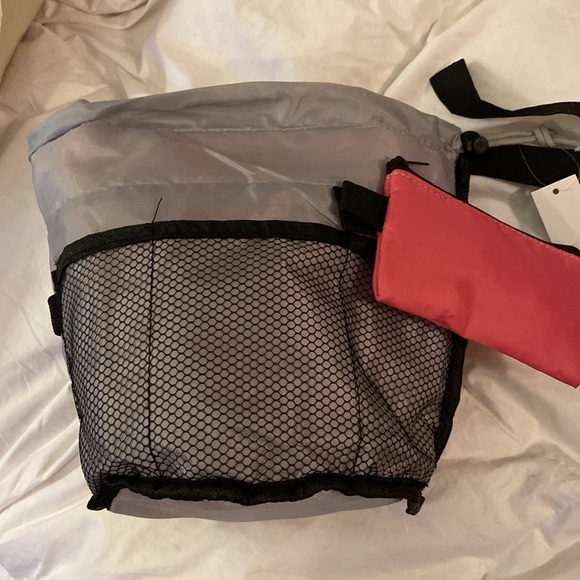 Polka Dot Polyurethane Bottle Bag, “D” Monogram, and Waterproof Cosmetic Tote - Picture 15 of 16